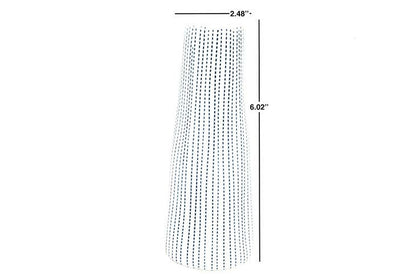 Koza Blue and White Dots Porcelain Bud Vase - r. h. ballard shop & gallery