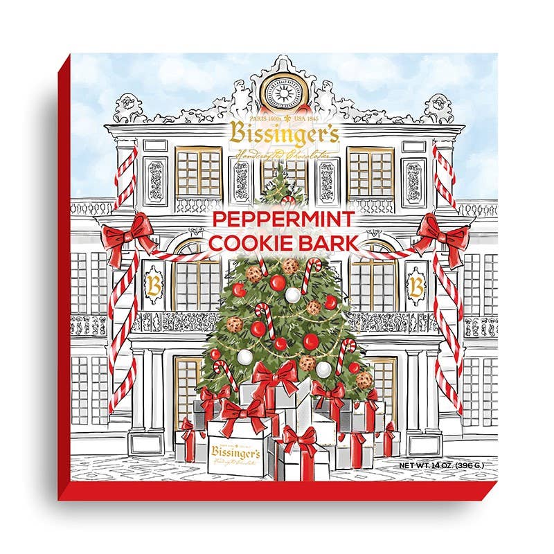 Bissinger's White and Dark Chocolate Peppermint Cookie Bark -14 OZ