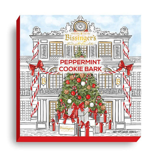 Bissinger's White and Dark Chocolate Peppermint Cookie Bark -14 OZ