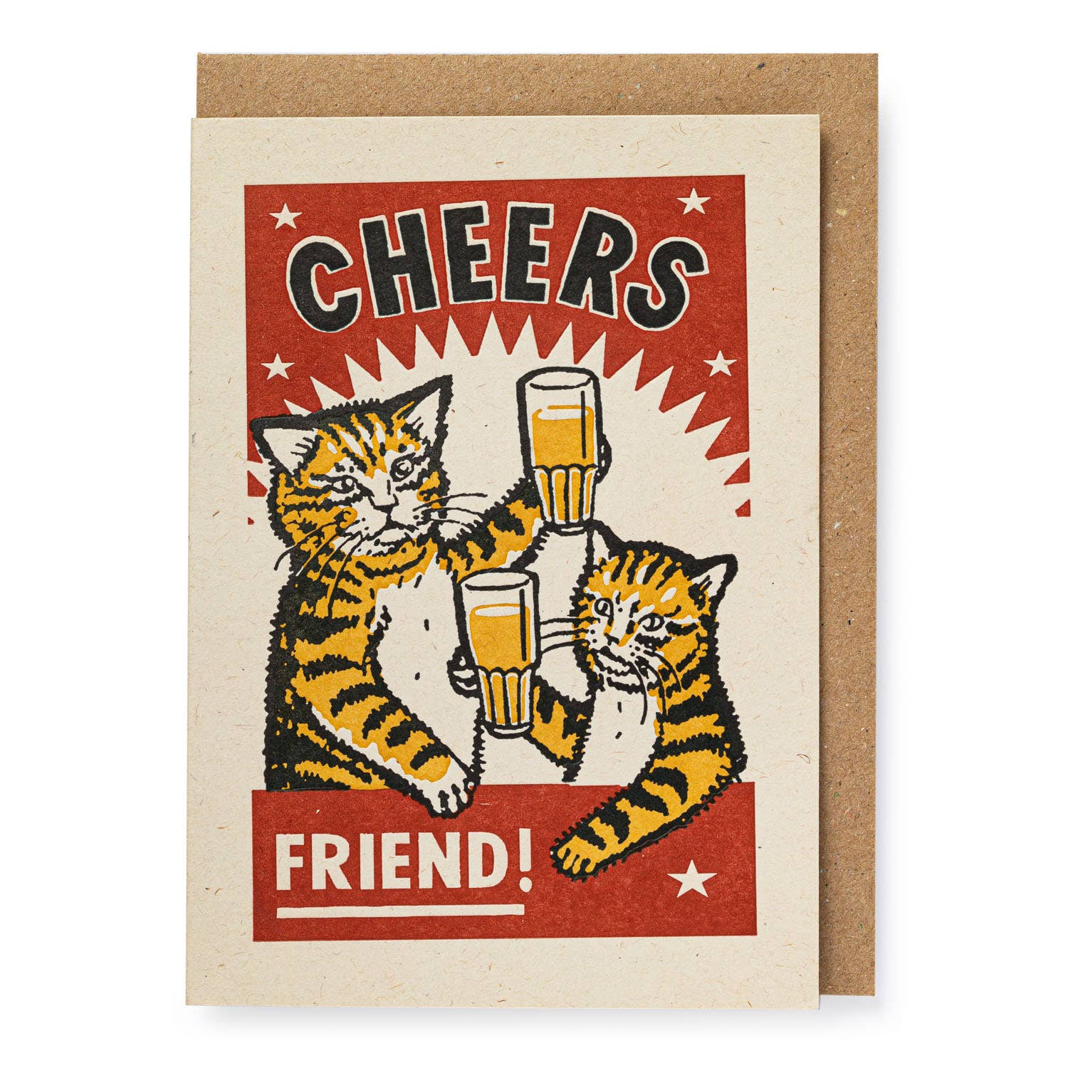 Cheers Friend! | Greeting Card - r. h. ballard shop & gallery
