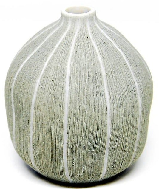 Gugu Grey Small Porcelain Bud Vase