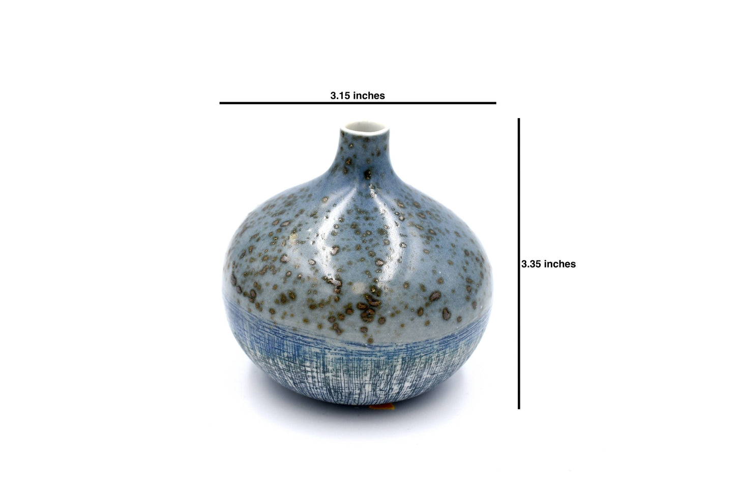 CONGO L-Handcrafted Porcelain Bud Vase