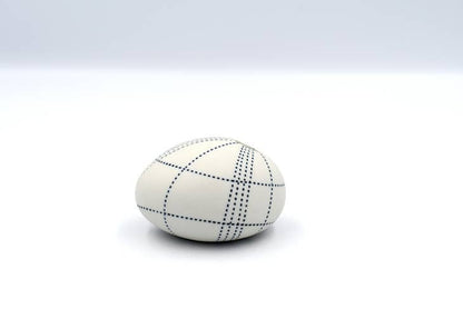 Pebble Blue and White Pattern Porcelain Vase - r. h. ballard shop & gallery