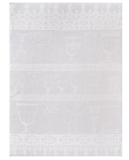 Cristal Linen White Towel