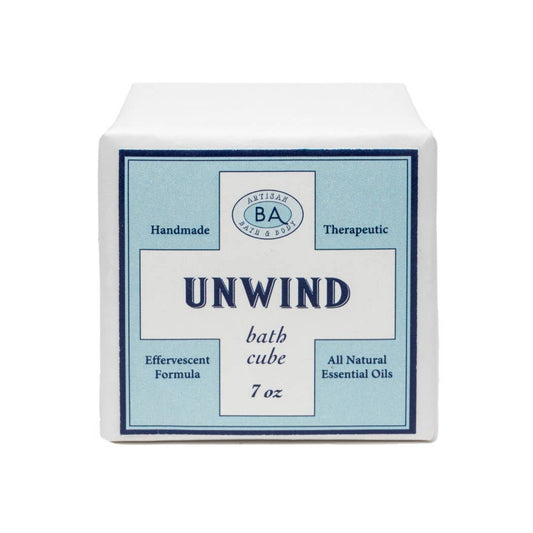 Unwind Effervescent Cube 7oz - r. h. ballard shop & gallery