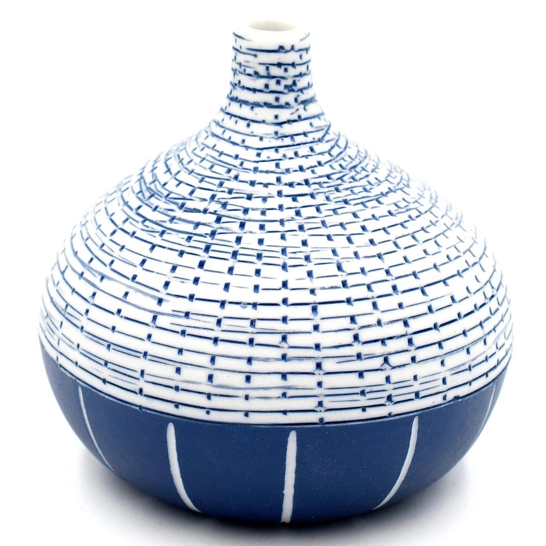 CONGO S-Basket Mix Porcelain Bud Vase