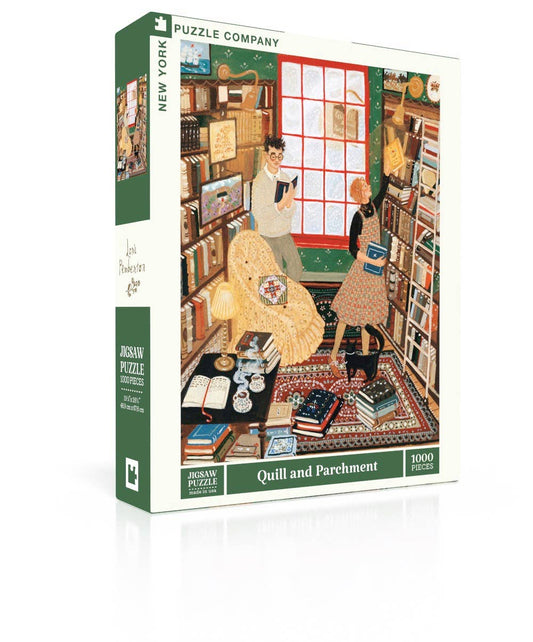 Quill and Parchment - 1000 Piece Jigsaw Puzzle - r. h. ballard shop & gallery