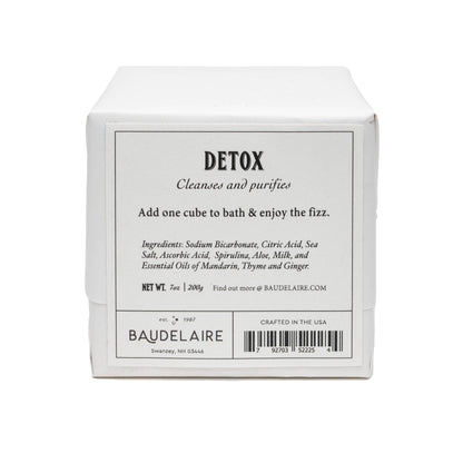 Detox Effervescent Cube 7oz - r. h. ballard shop & gallery