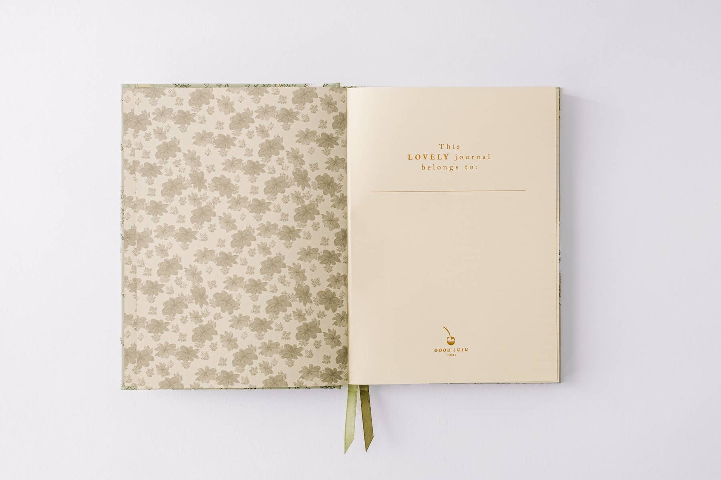 Swan Dance Toile Hardcover Notebook - r. h. ballard shop & gallery