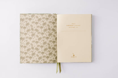 Swan Dance Toile Hardcover Notebook - r. h. ballard shop & gallery