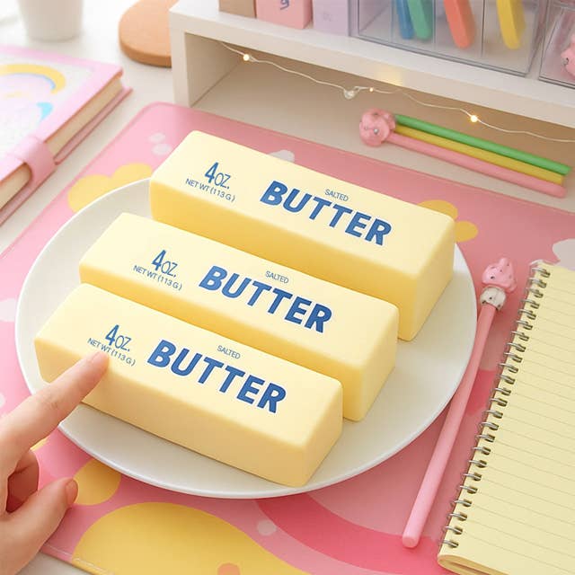 Butter Stress Ball – Soft & Slow-Rebound Squishy Toy - r. h. ballard shop & gallery
