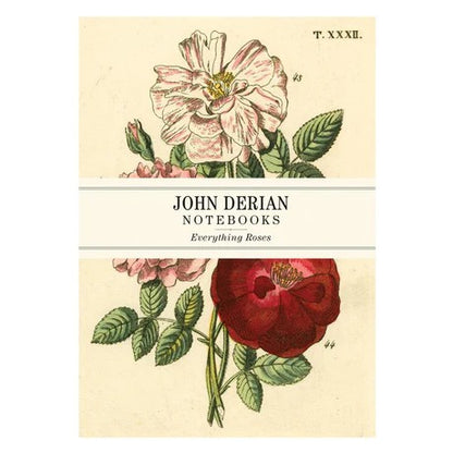 Everything Roses 3 Notebooks: John Derian Paper Goods - r. h. ballard shop & gallery