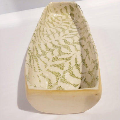 Terrafirma Ceramics - Citrus Fern Canoe