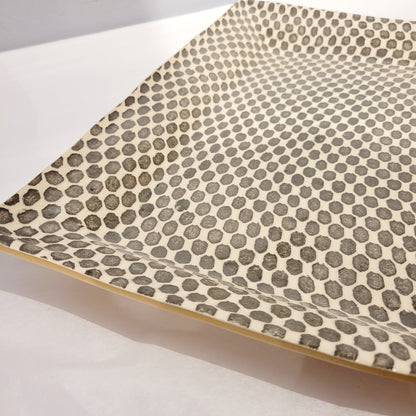 Copy of Terrafirma Ceramics - Charcoal Dot Large Party Platter