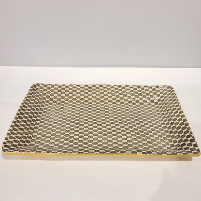 Copy of Terrafirma Ceramics - Charcoal Dot Large Party Platter