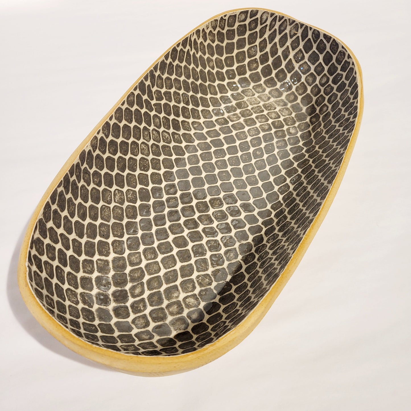 Terrafirma Ceramics - Charcoal Taj Bread Basket