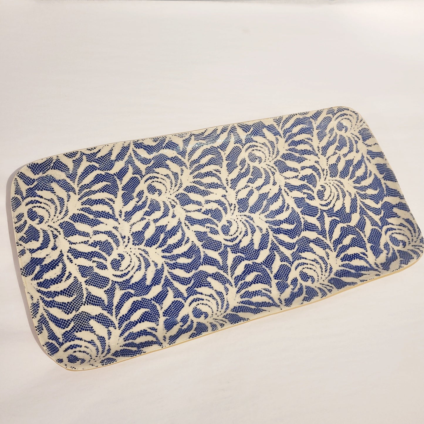 Terrafirma Ceramics - Cobalt Aspen Tasting Tray