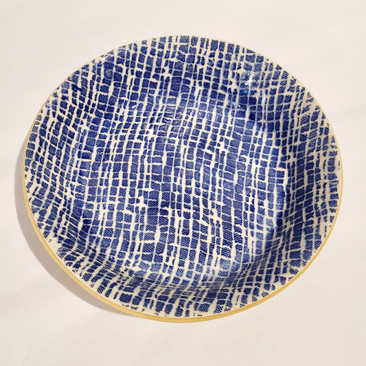 Terrafirma Ceramics - Cobalt Metro Pasta Bowl