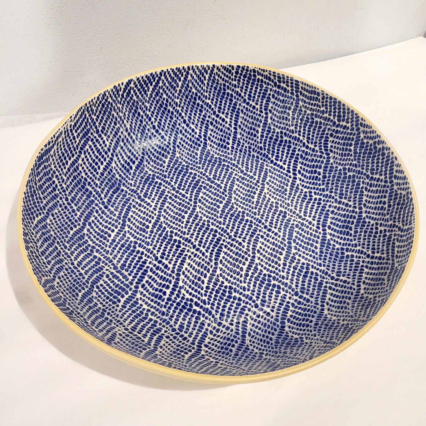 Terrafirma Ceramics - Cobalt Braid Super Bowl