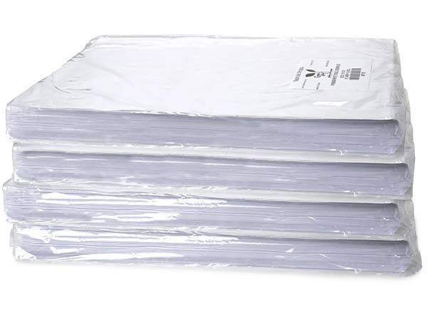 White Premium Bulk Tissue Paper: White Premium / 960 Pack / 20x30" - r. h. ballard shop & gallery
