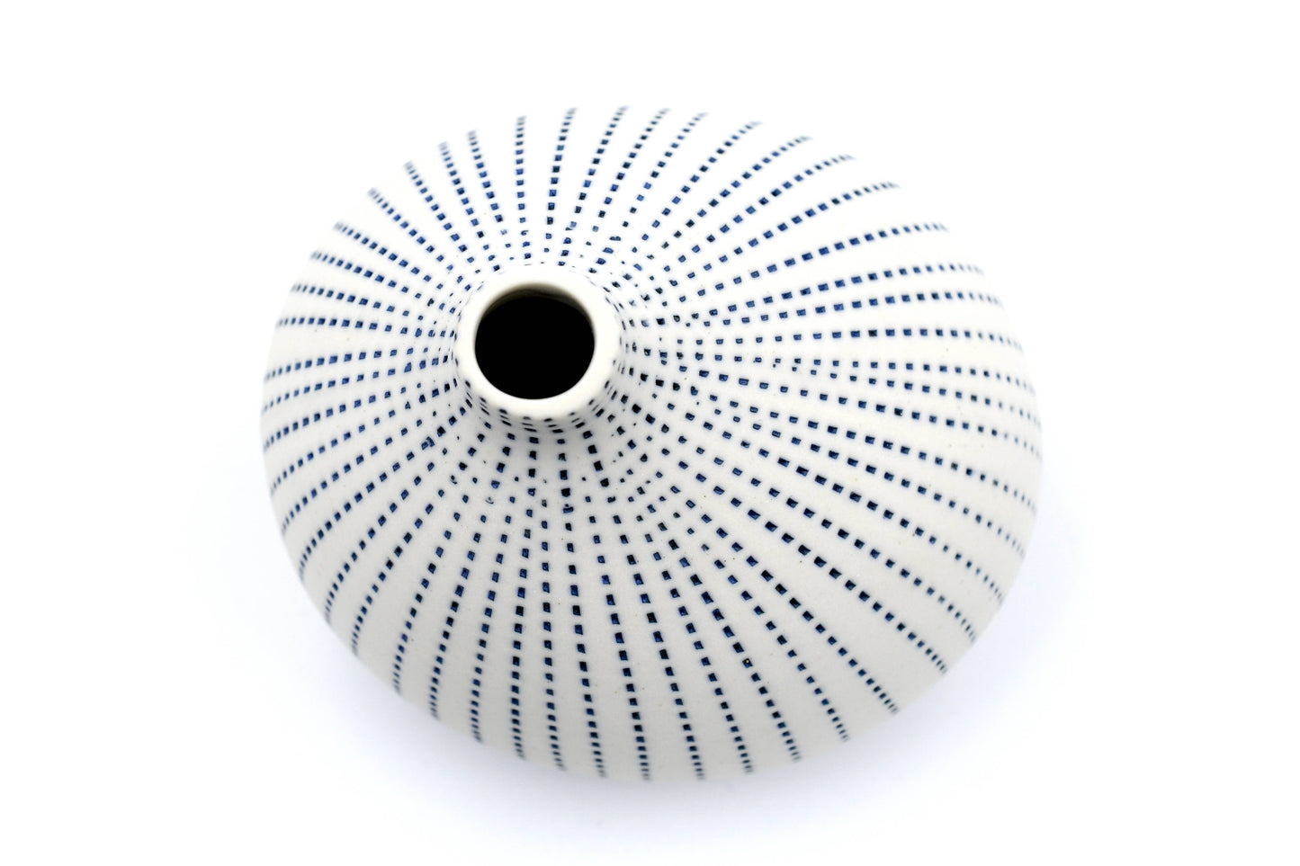 GUGU PIM S-Handcrafted Dots Porcelain Bud Vase