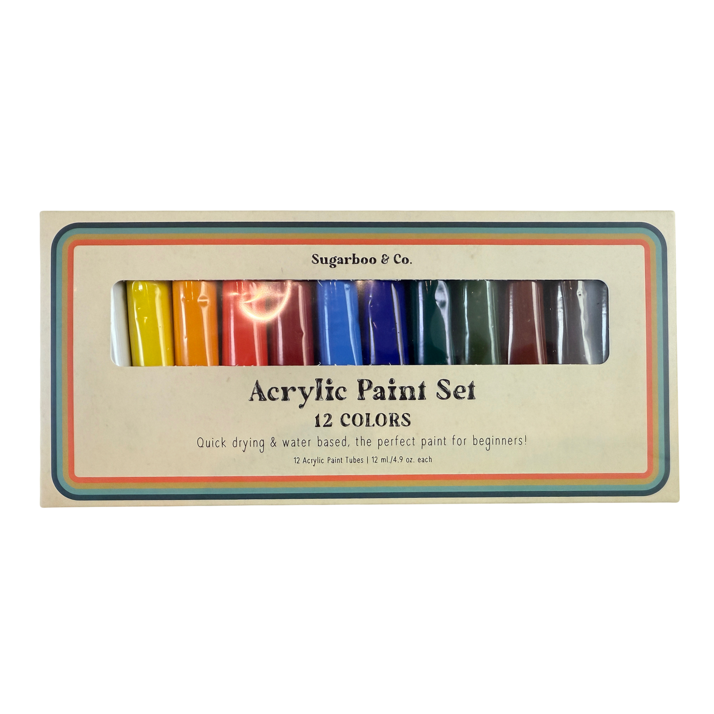 Acrylic Paint - 12 Count