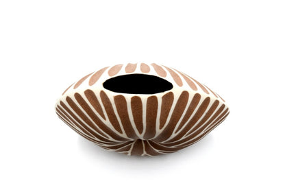Diva Terra Round Porcelain Vase