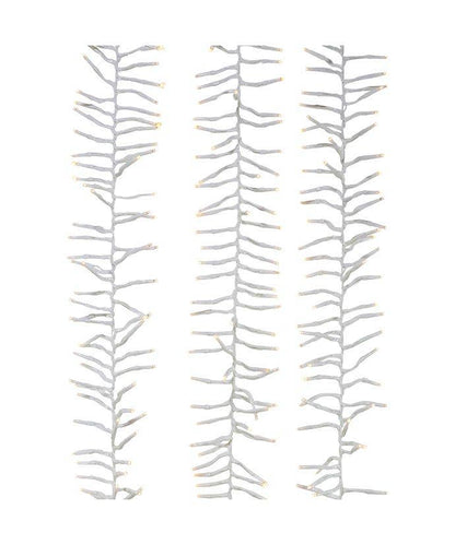 1000L 33'W WIRE CLUSTER GARLAND+WW LED