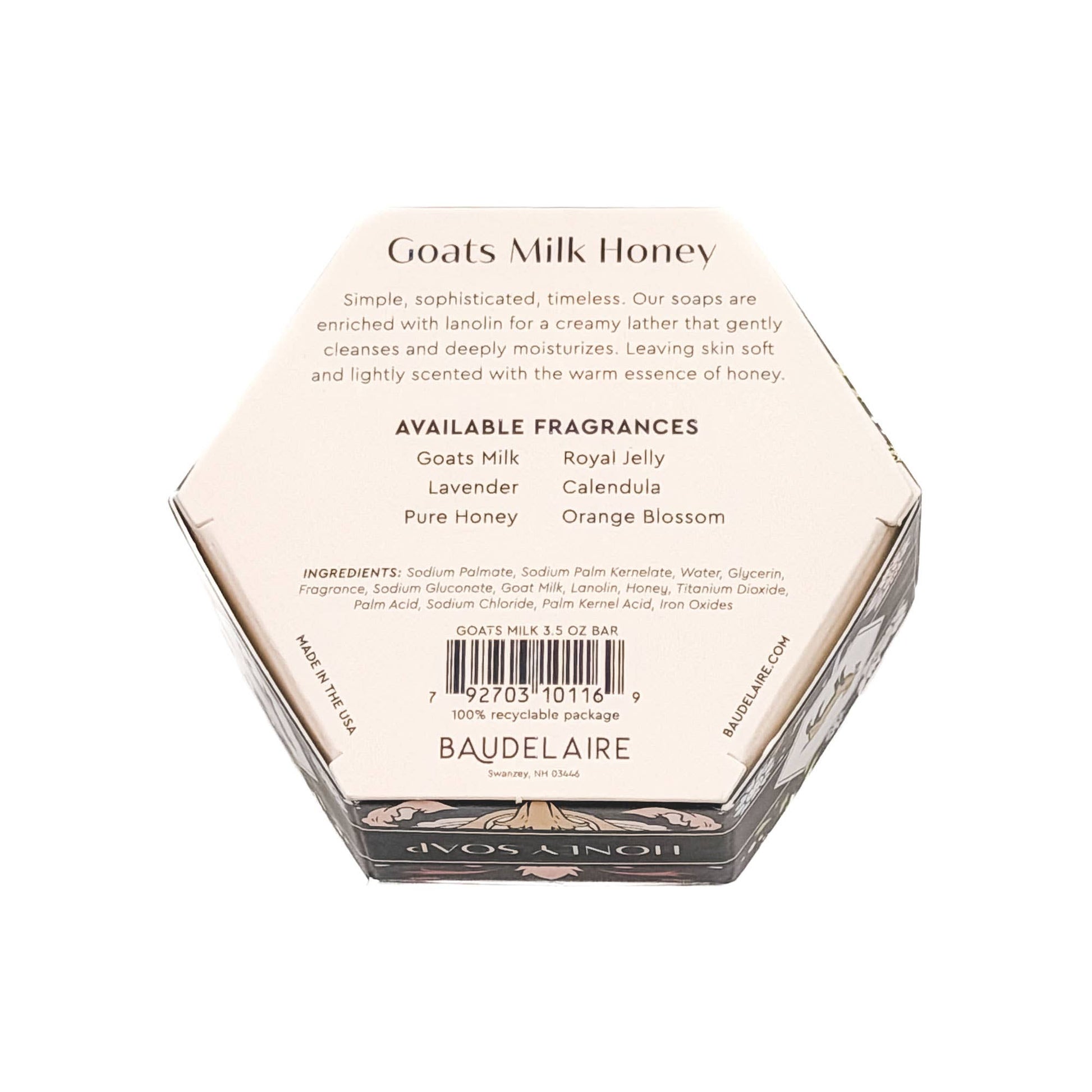 NEW Goats Milk Honey Soap 3.5oz – Hex Box - r. h. ballard shop & gallery