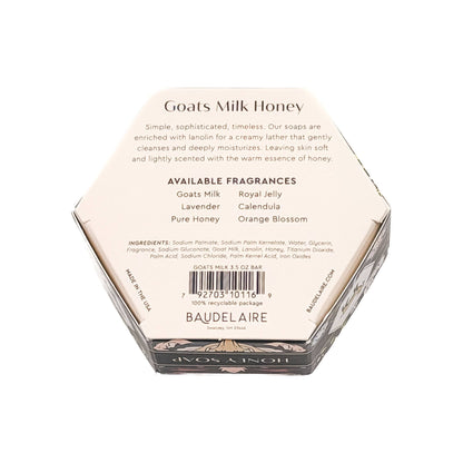 NEW Goats Milk Honey Soap 3.5oz – Hex Box - r. h. ballard shop & gallery