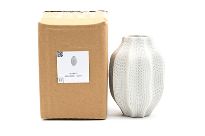 451WH13 MAFA MINI L - Handcrafted Porcelain Vase