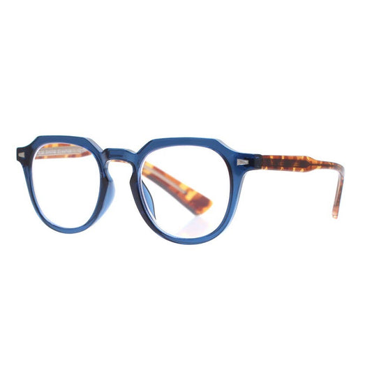 BENN | Matte Navy Blue | Matte Tortoise | Blue Light: 1.50