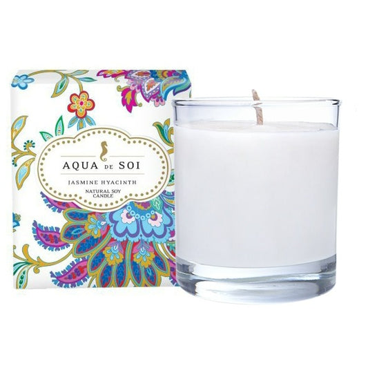 Aqua de Soi Jasmine Hyacinth Candle, 11 oz