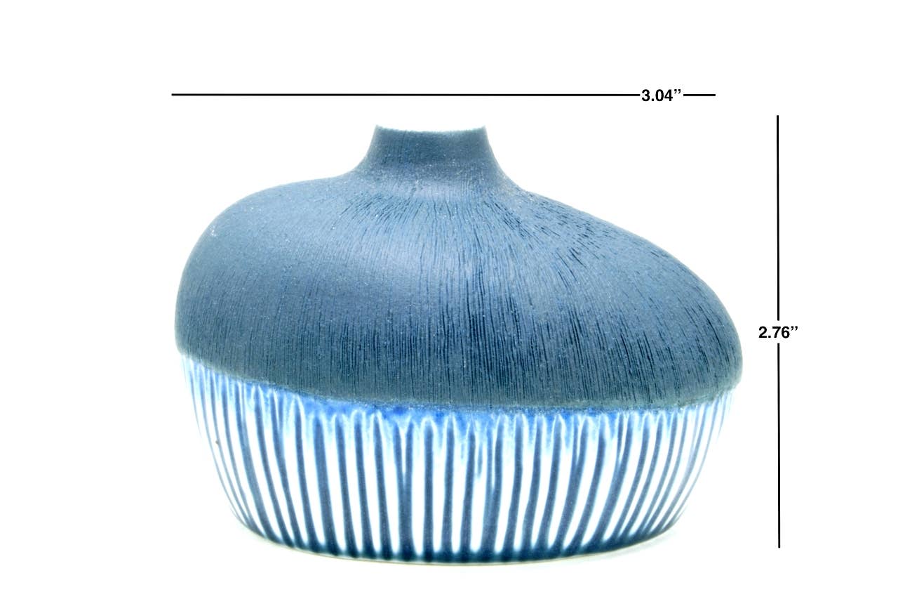 GUGU PIM L-Handcrafted Porcelain Bud Vase