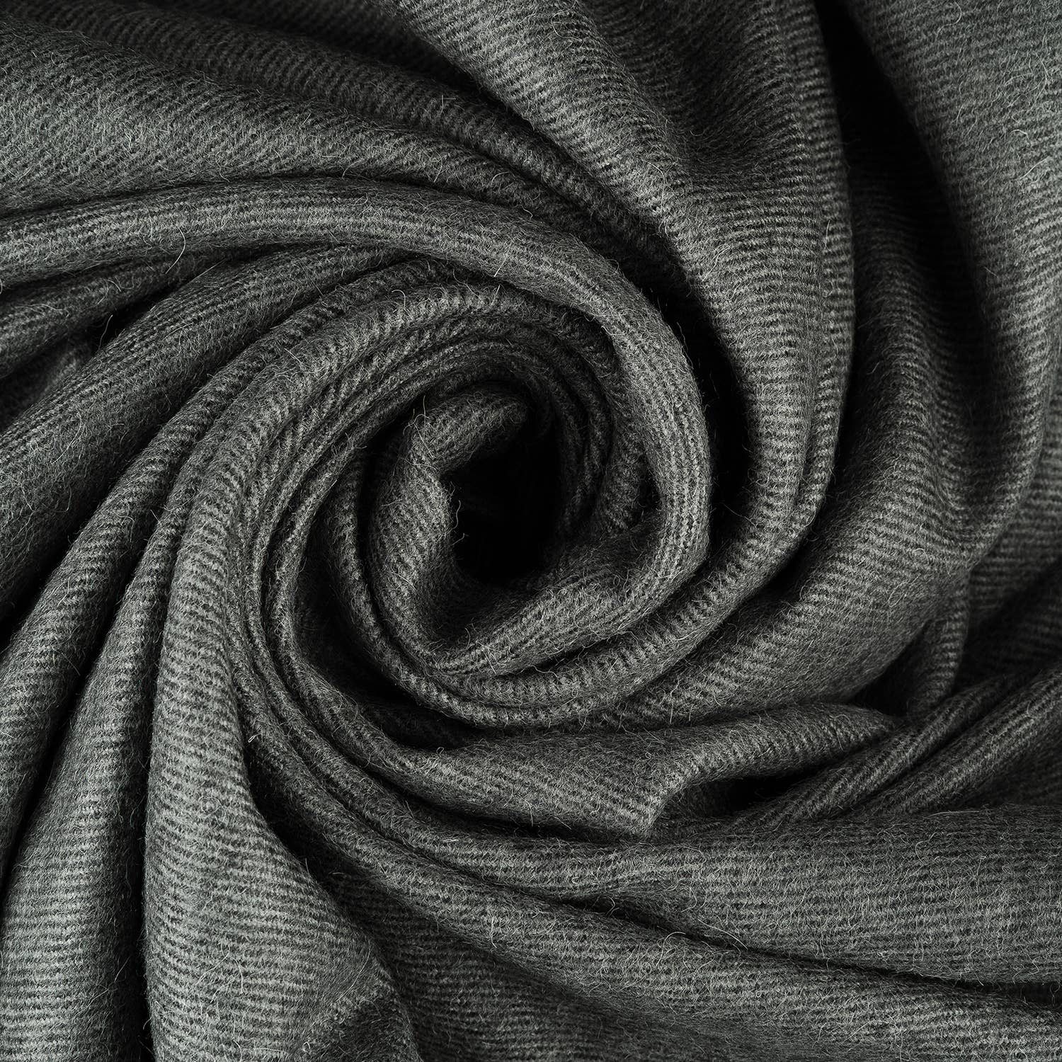 100% Baby Alpaca Wrap/Throw- Carbon - r. h. ballard shop & gallery