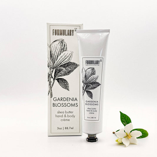 Gardenia Blossoms - Shea Butter Hand & Body Creme Tube - r. h. ballard shop & gallery