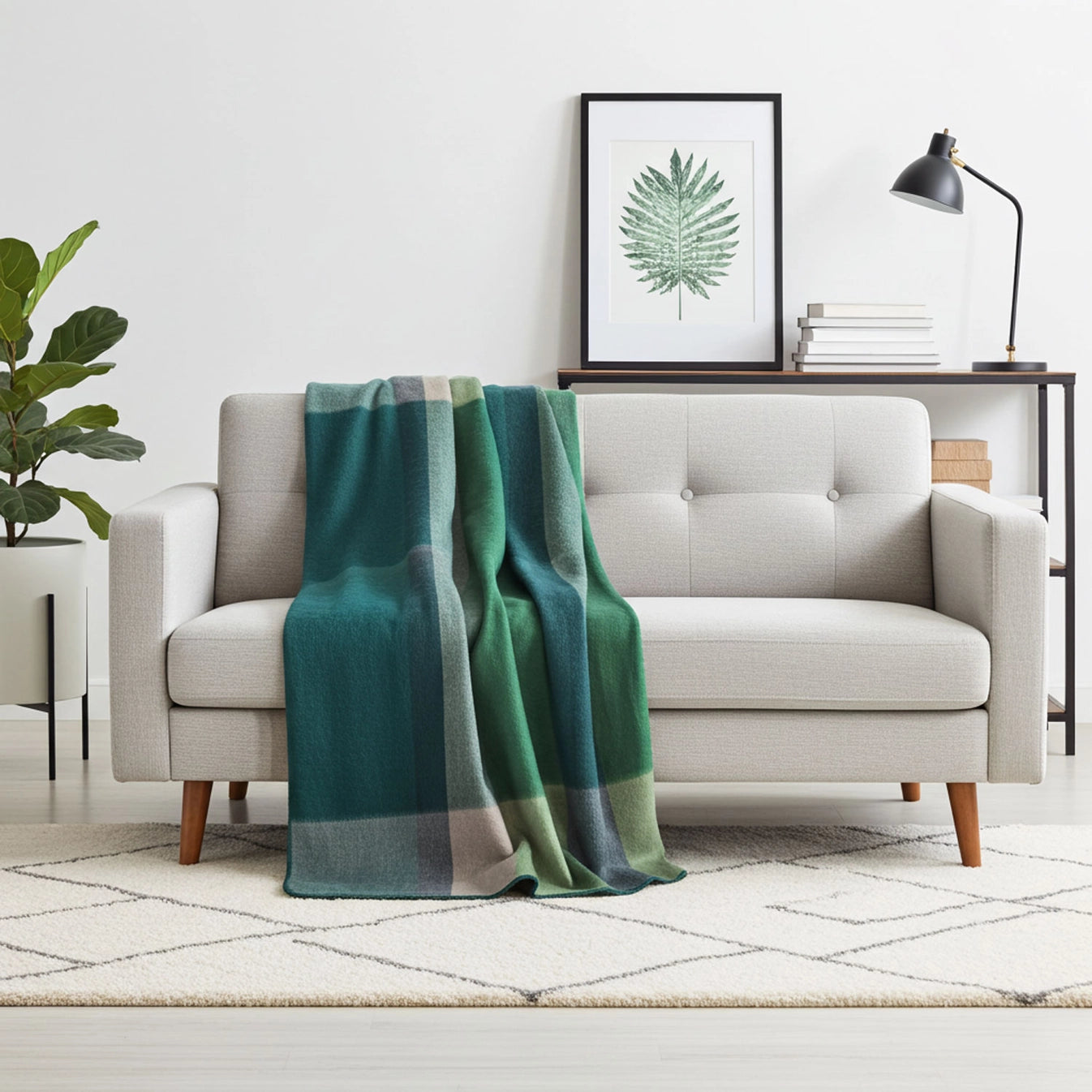 Alpaca Throw - Alpine