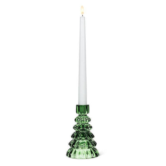 Glass Tree Taper Holder