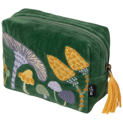 Wildgrove Mushrooms Embroidered Pouch