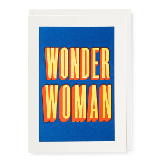 Wonder Woman  | Greeting Card - r. h. ballard shop & gallery