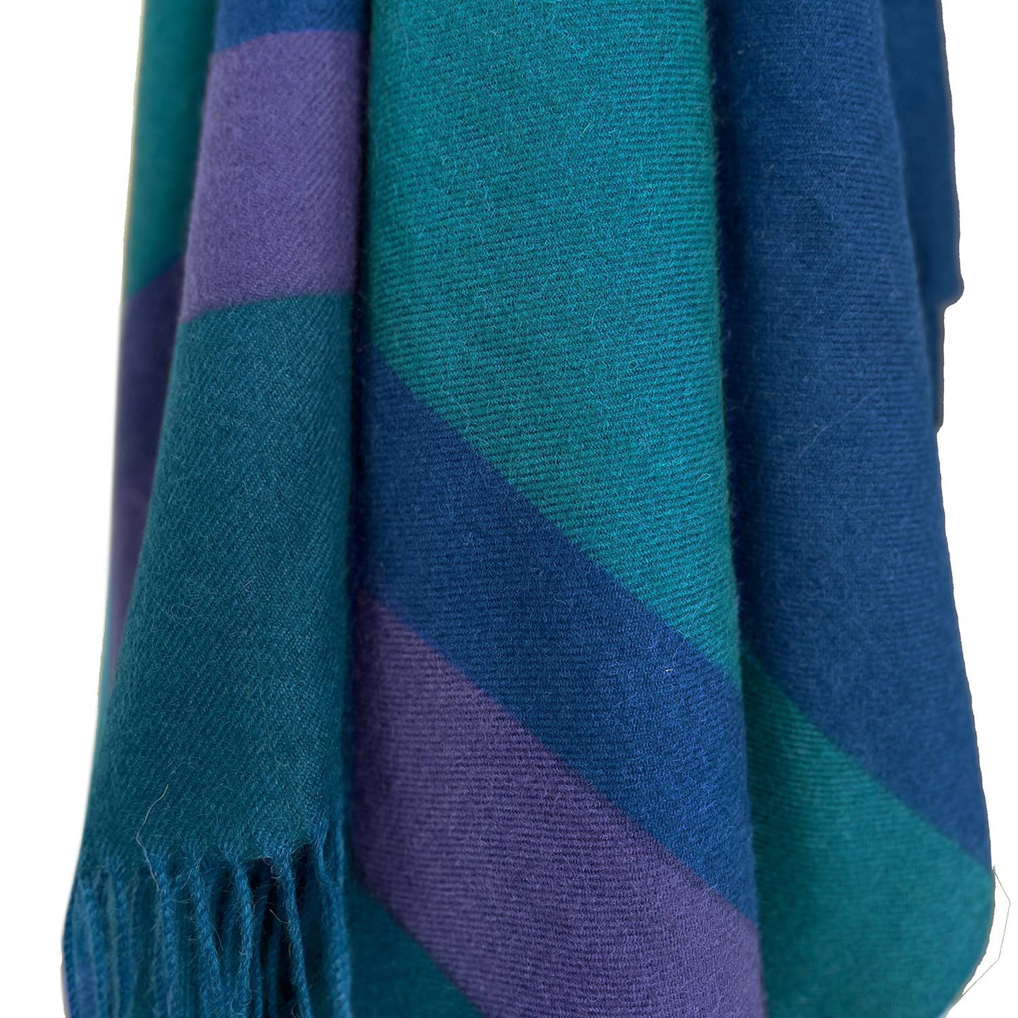 100% Baby Alpaca Throw - Adriatic - r. h. ballard shop & gallery