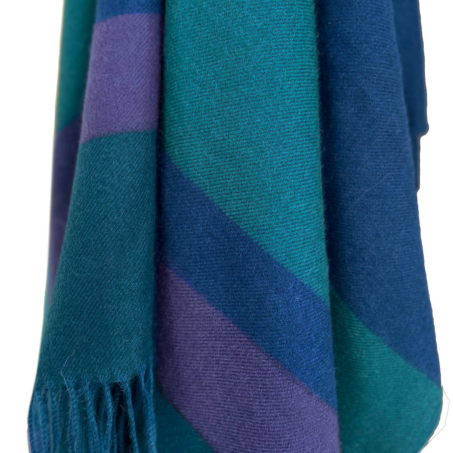 100% Baby Alpaca Throw - Adriatic - r. h. ballard shop & gallery