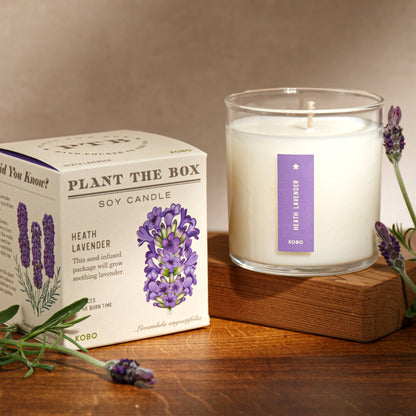 Heath Lavender - Plant the Box Candle - 9oz.