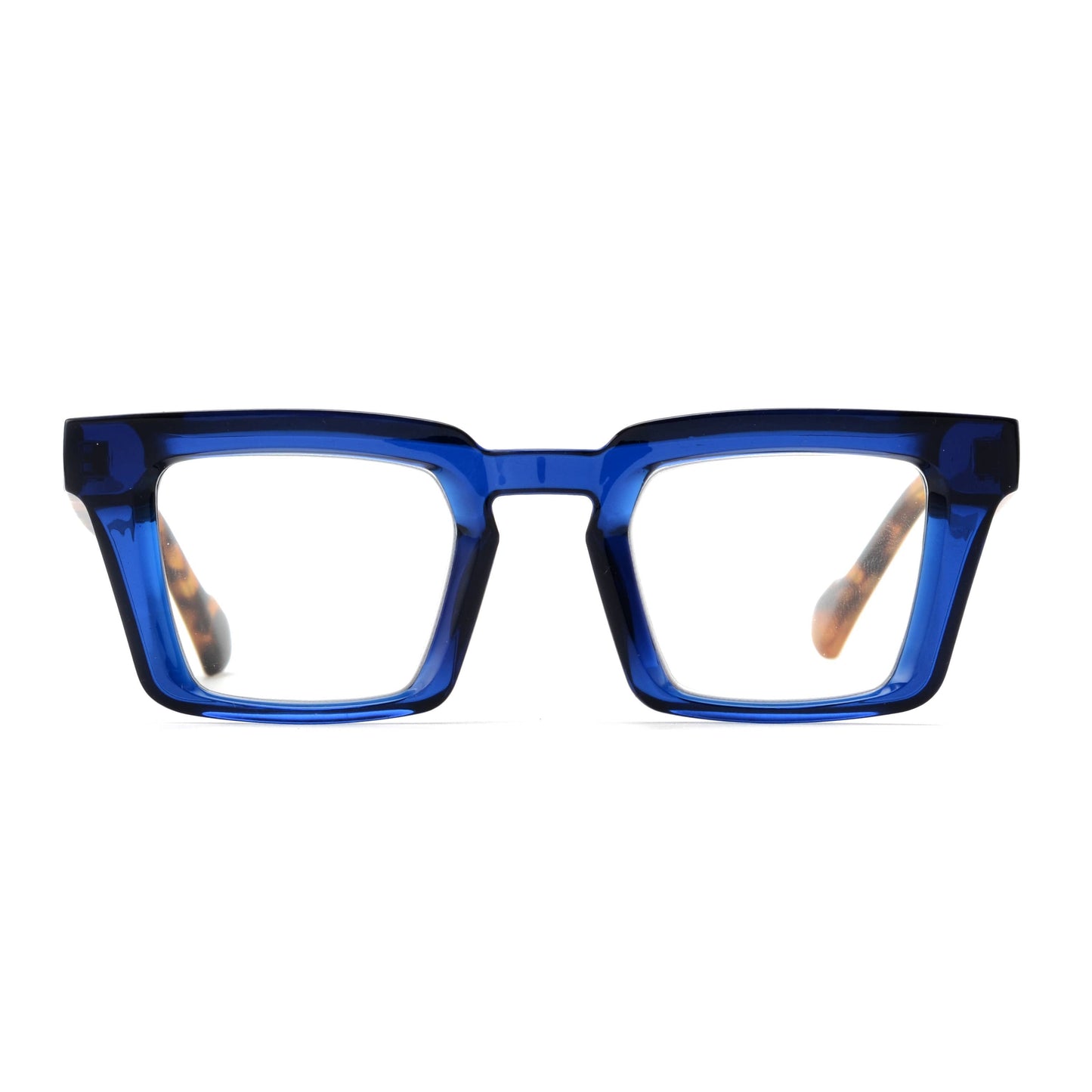 BLAKE | Navy Blue | Tortoise |  Blue Light: 2.00