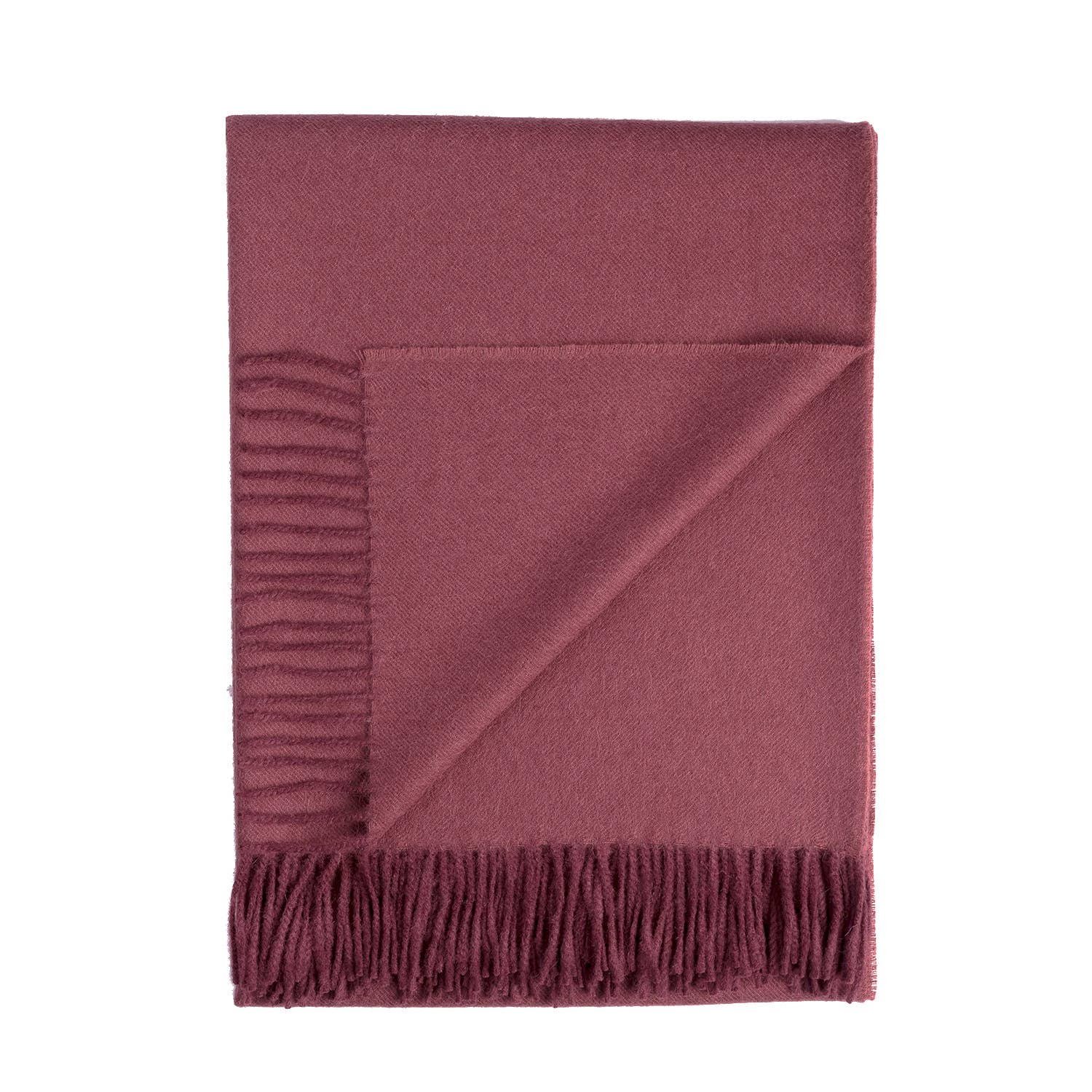 100% Baby Alpaca Wrap/Throw - Malbec - r. h. ballard shop & gallery