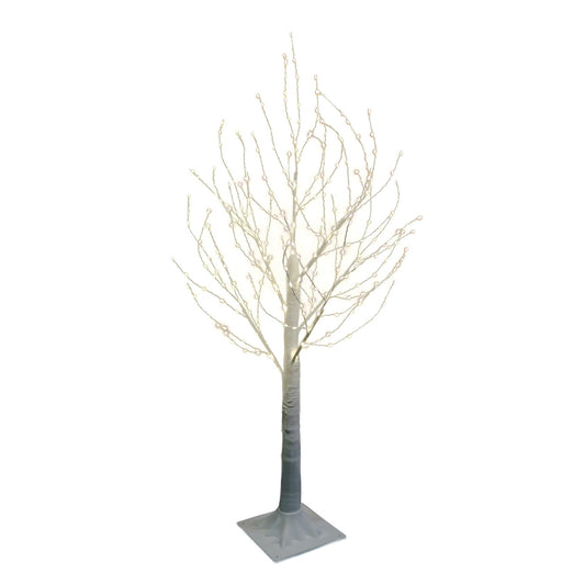Winter White Twig Tree 3 Foot Pre-Lit Warm White Led, PICK UP ONLY