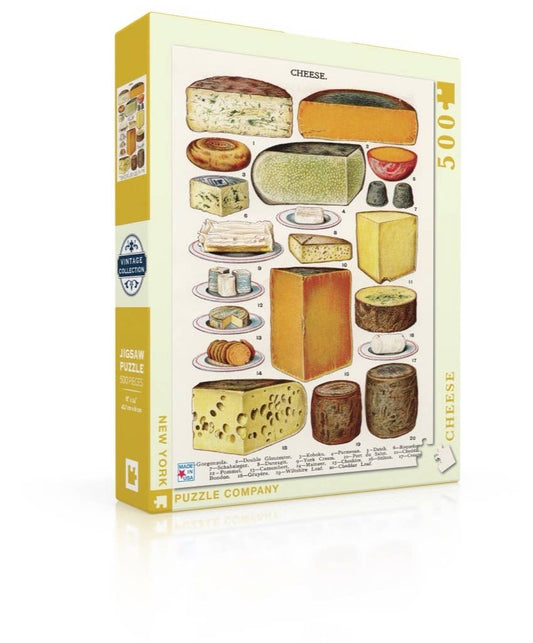 Cheese - 500 Piece Jigsaw Puzzle - r. h. ballard shop & gallery
