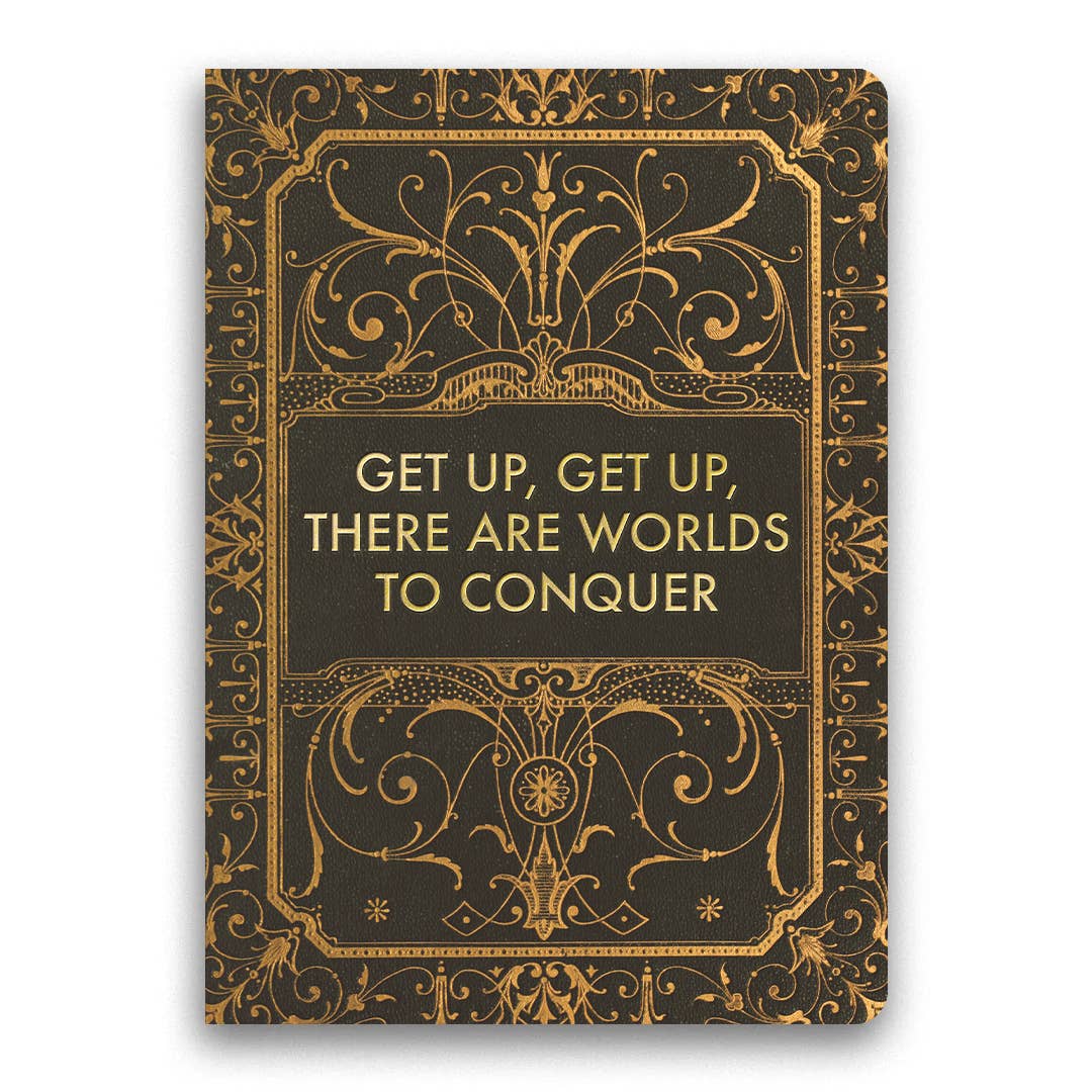Worlds to Conquer Journal - Medium - r. h. ballard shop & gallery