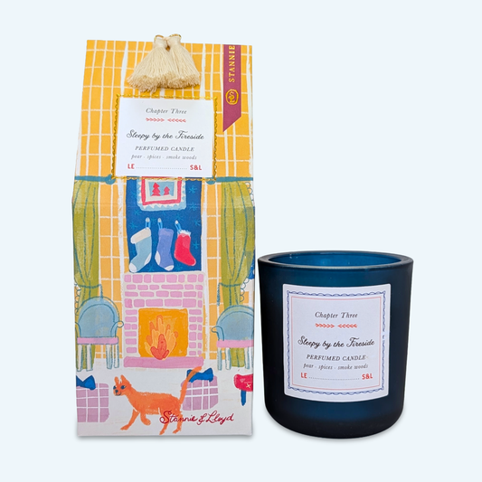Holiday Storybook Candle - Sleepy by the Fireside, Chapter 3 - r. h. ballard shop & gallery