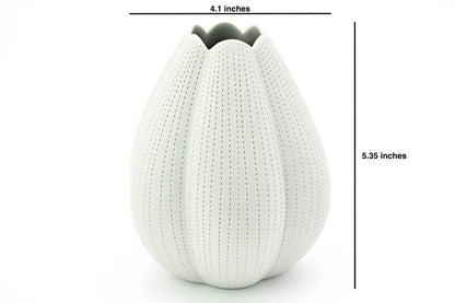 1284WH13 CHAMPA S-Handcrafted Porcelain Vase - r. h. ballard shop & gallery